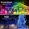 APP Remote Control LED  Christmas Tree Lamp Decoration USB Plu IP65waterproof Outdoor Indoor RGB Dreamcolor  Holiday Fairy Light