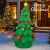 7.87FT Inflatable Toy Christmas Tree LED Lit Xmas Yard Lawn Garden Party Decoration Xmas Home Supplies Ornament Festive Gift