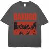 Katsuki Bakugo My Hero Academia Graphic T Shirts Hip Hop Vintage Harajuku T-Shirt Men Women Pure Cotton Casual T Shirt Male