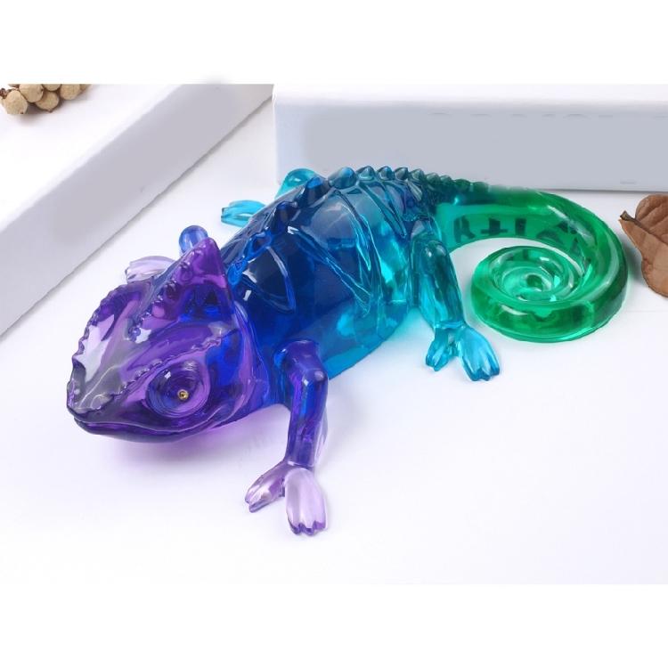 Reißfeste Anolis-Form Dekorations-Silikonformen Silikon-Textur Geeignet für Kunstprojekte und Regaldekorationen