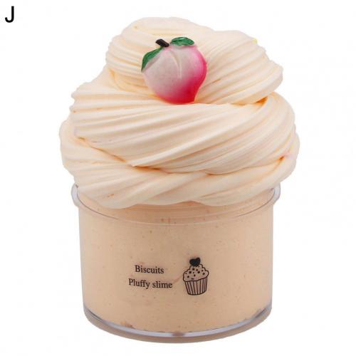 70ml 12 Color Butter Slime, Soft Fluffy Polymer Putty, Pressure Relief, Festive Decor for Holiday & Party Celebration