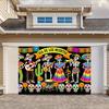 Vibrant Halloween-themed Polyester Fiber Wall Decorations - Perfect for the Living Room,zyc