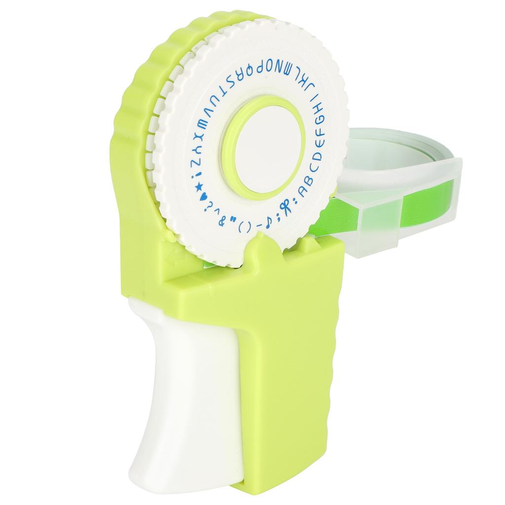 Embosser Manual Typewriter Handheld  Embossing Label Maker School Supplies Green