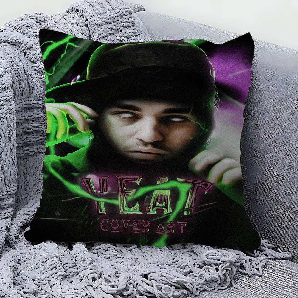 Pop Hip Hop Rapper Yeat Pillow Gift Home Office Decoration Bedroom Sofa Car Cushion Cover Case 45x45