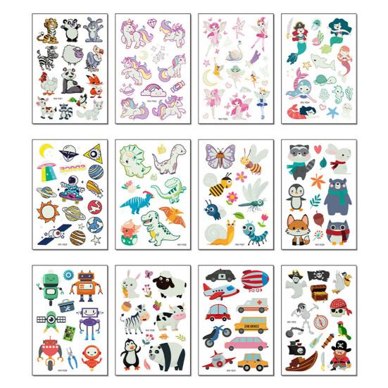 

Симпатичные поддельные татуировки Неаллергенные Прочное сияние