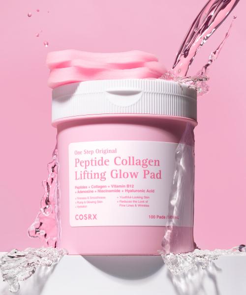 COSRX One Step Original Peptide Collagen Lifting Glow Pad 100ea NONE