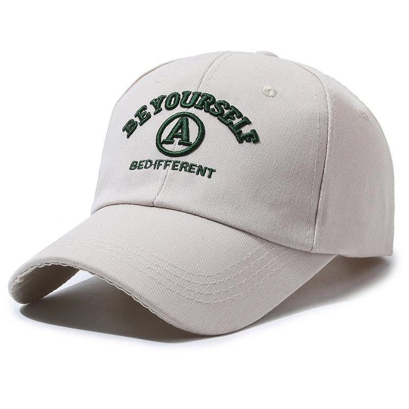 A Letter Beyourself Baseball Cap Uv Protection Hat Outdoor Breathable Cap Gift