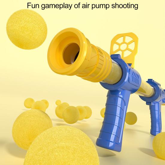 1 set Mjuk bollstartare leksak med anka Mållåda LCD resultattavla Ljud Ljus Roligt Luftkraft Startanordning Barn Förälder-barn Interaktiv