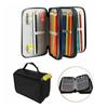 72 Slots Pencil Case 4 Layers Large Capacity Professional Oxford Cloth Colored Pencil Holder for