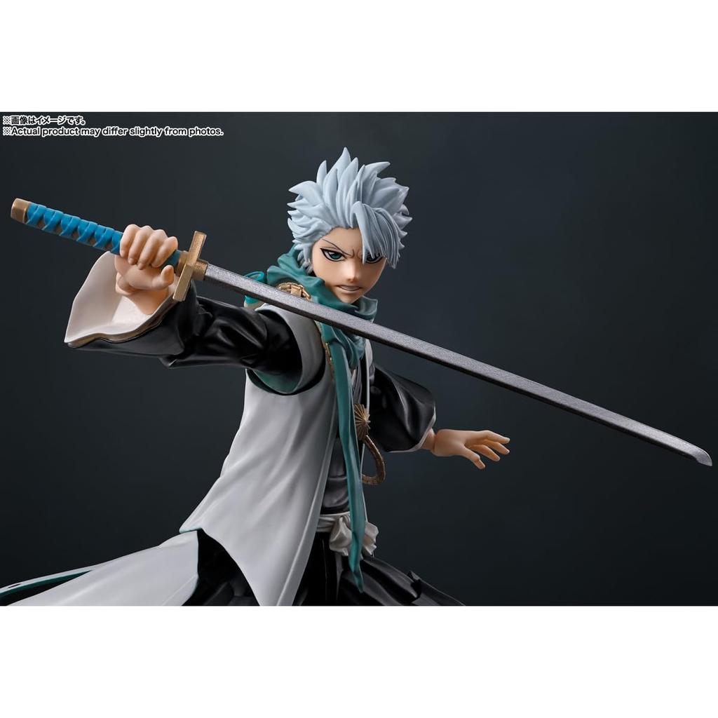 TAMASHII NATIONS SH. Figuarts BLEACH Toshiro Hitsugaya 135mm PVC & ABS Figurină de Acțiune Pictată