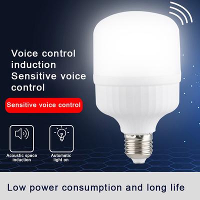Sensor LED Lampe Glühbirne Intelligente Sprachaktivierte Glühbirne 220V Energiesparendes Licht