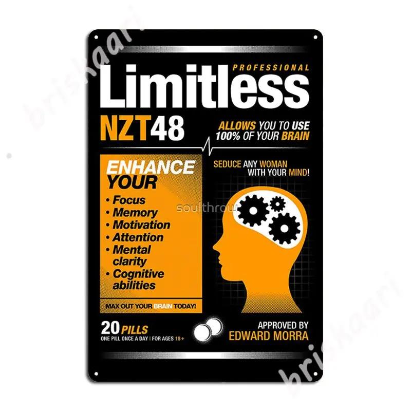

Limitless Pills - Nzt 48 (Original Version) Metal Signs Design Home pub Plaques Tin sign Posters 20x30cm（7.8x11.8inch）