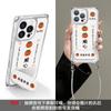 Shishi Shunxin is suitable for iPhone 17 Pro Max iPhone case 15, four-corner lanyard 16, silicone 14, stand 12