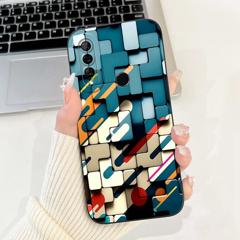 Fashion Painting Phone Case For Huawei Y6P 2020 / Y7P (2020) Soft Silicone Shockproof Cover For Huawei Y6p Y7p Cases Bumpers