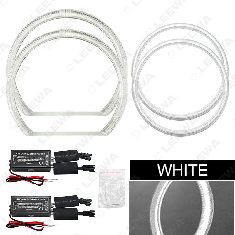 Mitsubishi Lancer 08-10 CCFL Halo Angel Eye Lensless Headlights