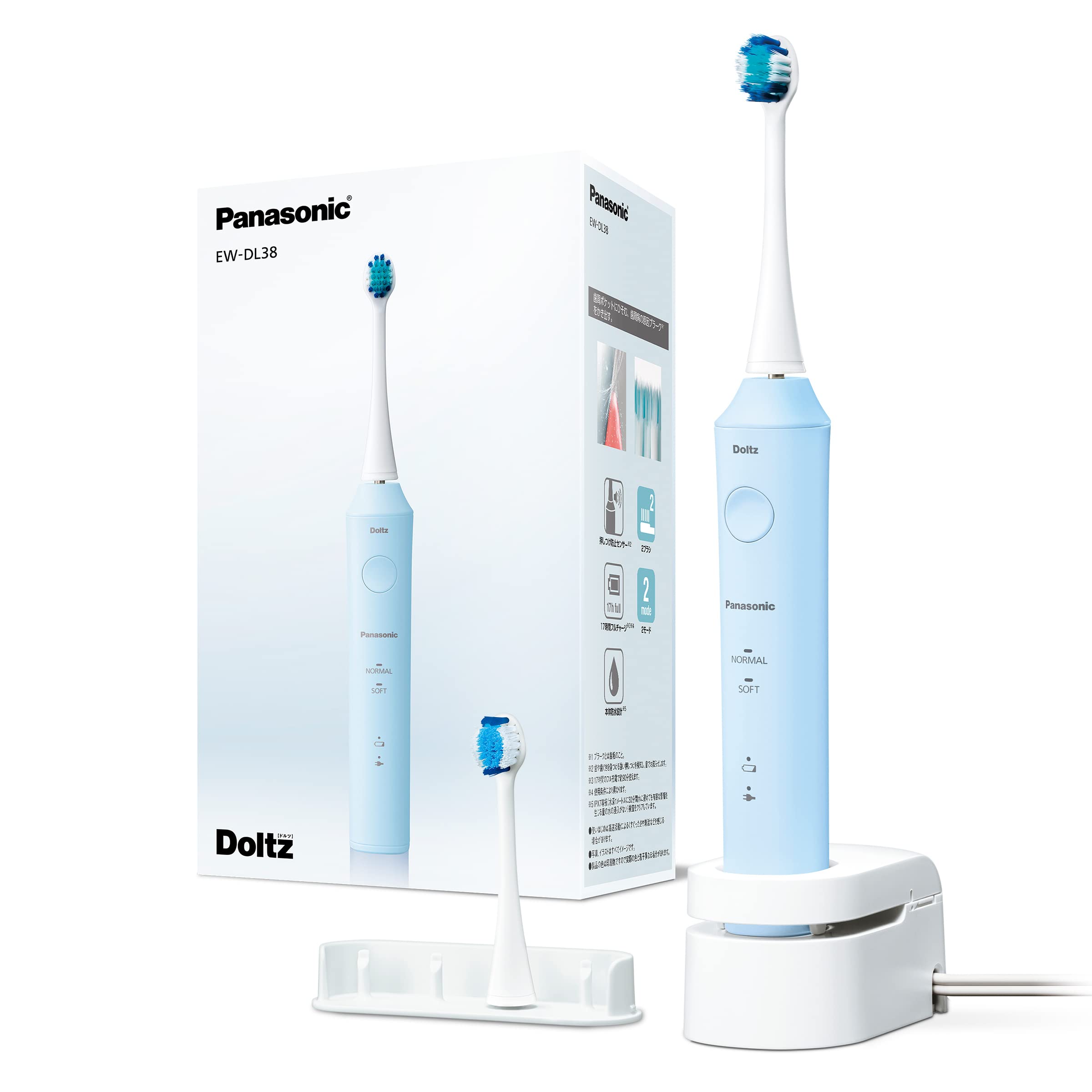

Panasonic Electric Toothbrush Doltz Entry Model Blue EW-DL38-A