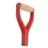 Shovel Handle Y Shaped 12.22in Inside Diameter Replacement Spade Handle with Wooden Grip for Garden