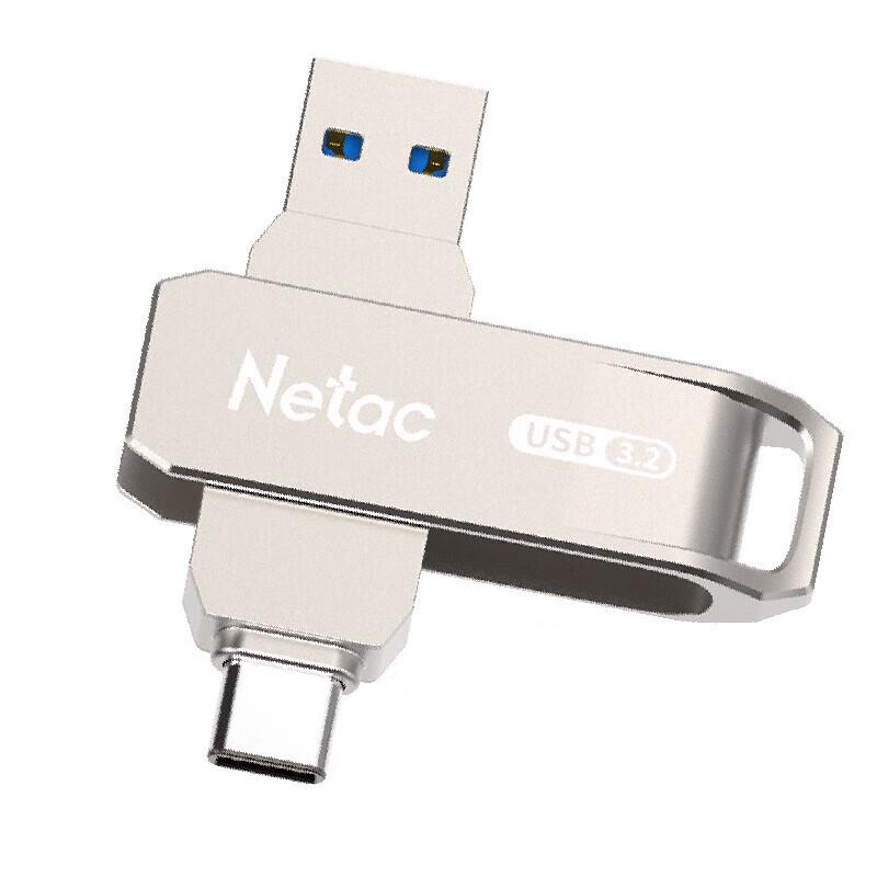 Netac G728 64GB USB 3.2 Dual Interface Flash Drive