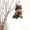 Delightful Acrylic Cartoon Car Spirit Keychain Impressive Decorative Item For Anywhere You Like