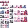 Lilo Stitch Cartoon Kids Boys Backpack Large Capacity Travel School Bag