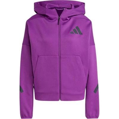 Veste à capuche de sport manches longues X Zne Logo Confortable Femme vestes Violet JD3990