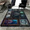 Ocean Oddities Pattern Rug Floor Mat for Living Room or Bedroom Soft and Comfortable Carpet a Gift for Birthday and Holiday.