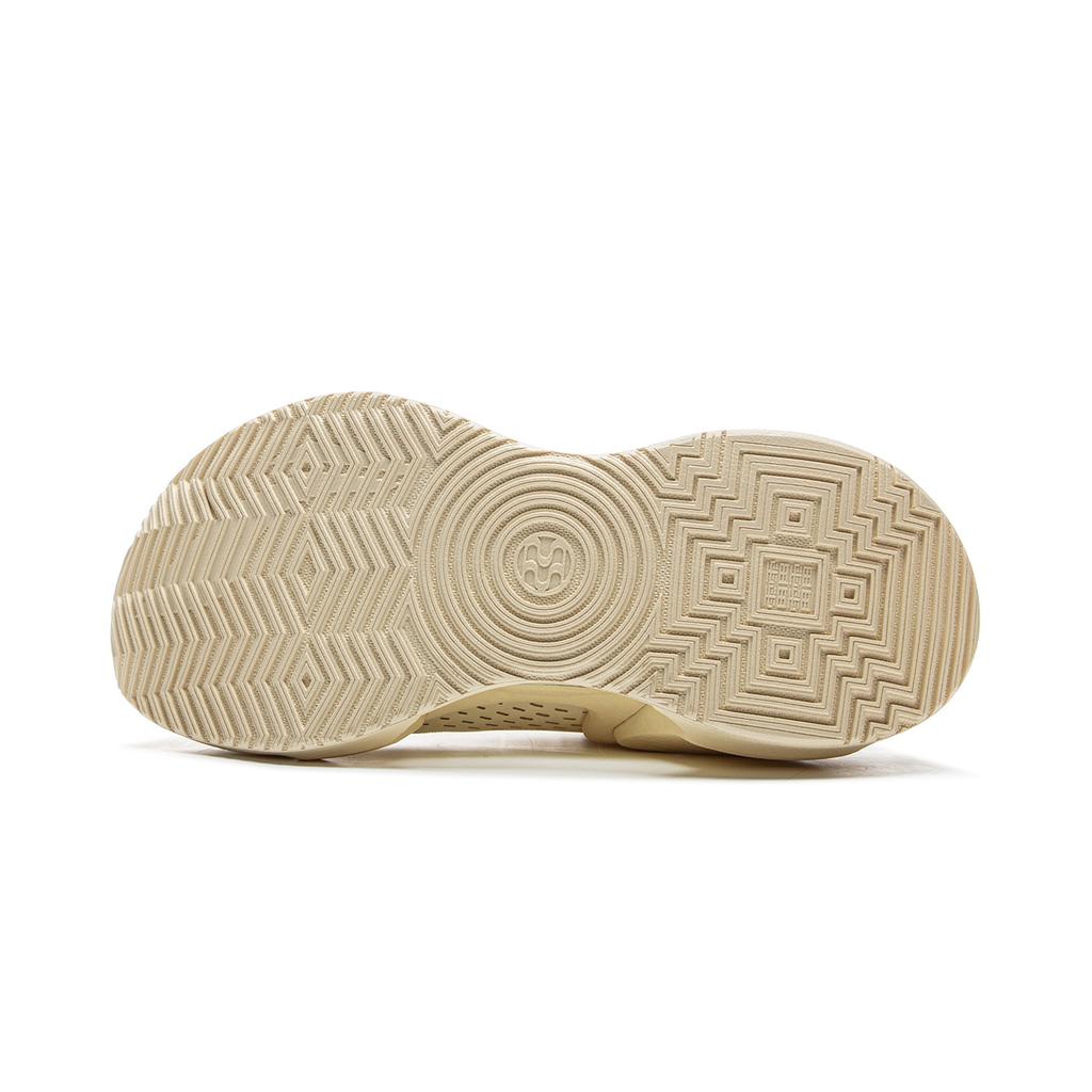 New LiNing Jueying CRC Slip Resistant Rebound Low Top Casual Shoes Women's Greige AZGV050-2
