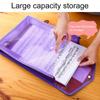 PVC Bag Stationery Storage Pouch Document Bag File Organizer Envelope Folder A5 File Folders