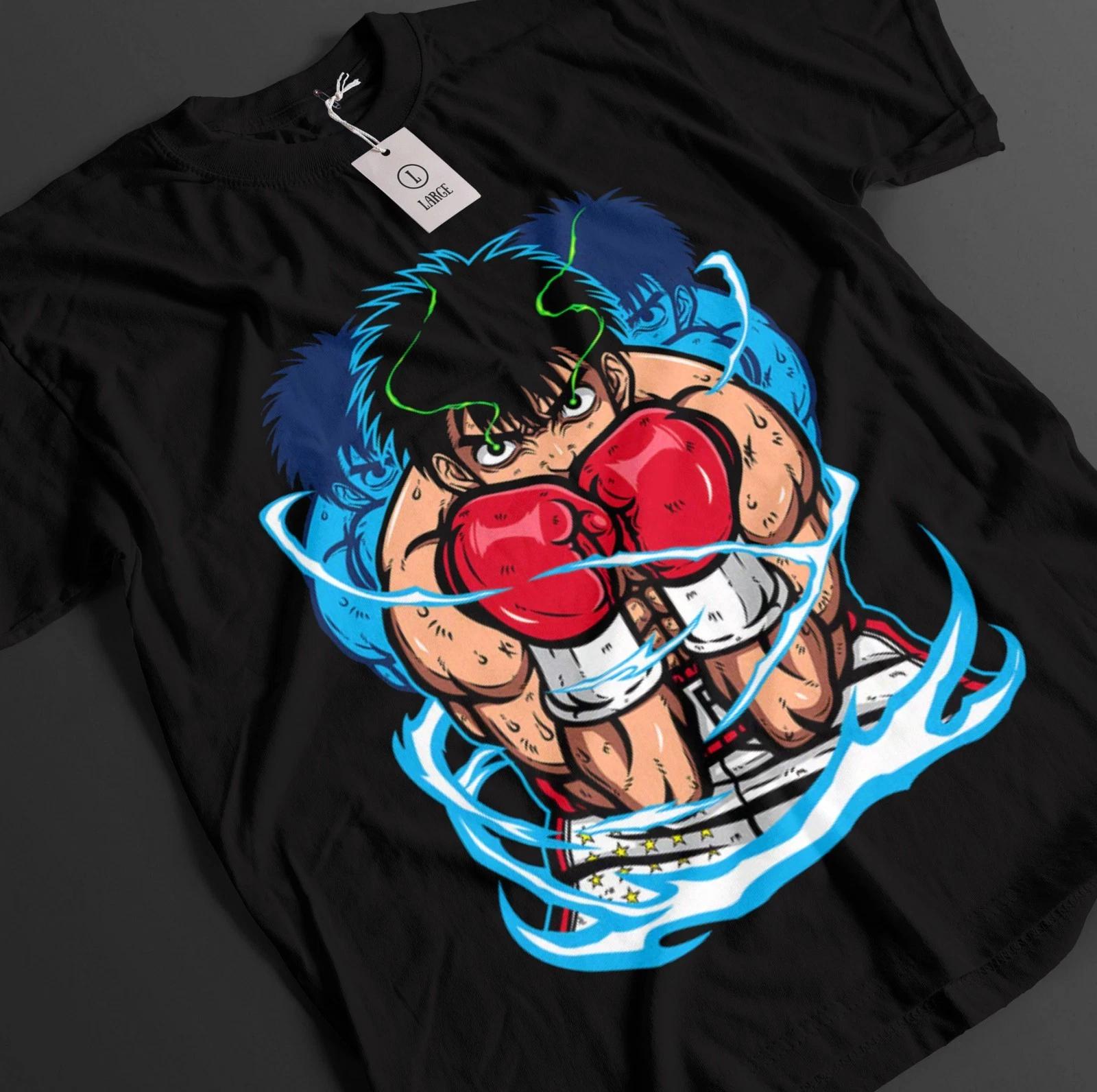 

Футболка Hajime No Ippo Футболка Takamura Футболка Miyata Топ Kimura Aoki Fighting Аниме Футболка S