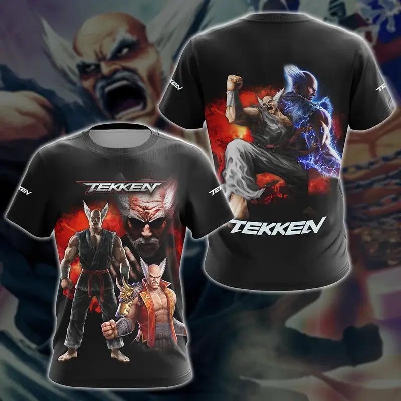 

Game Tekken 8 Kazuya Mishima Graphic T-shirts 3D Print Anime Tshirt MenWomen Short Sleeve Crew-neck Tees Harajuku Y2k Tops 6XL
