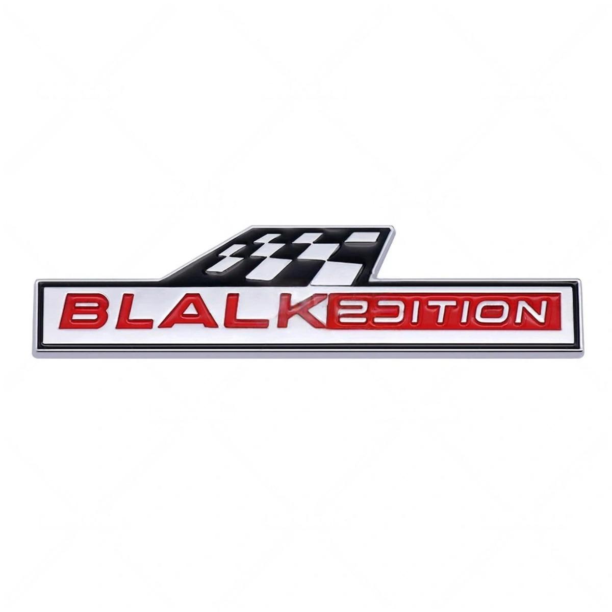 Car Styling 3D Logo Decorative Metal Adhesive Emblem Rear Trunk Badge Fender Sticker Body Decal Car Accessory 1#
