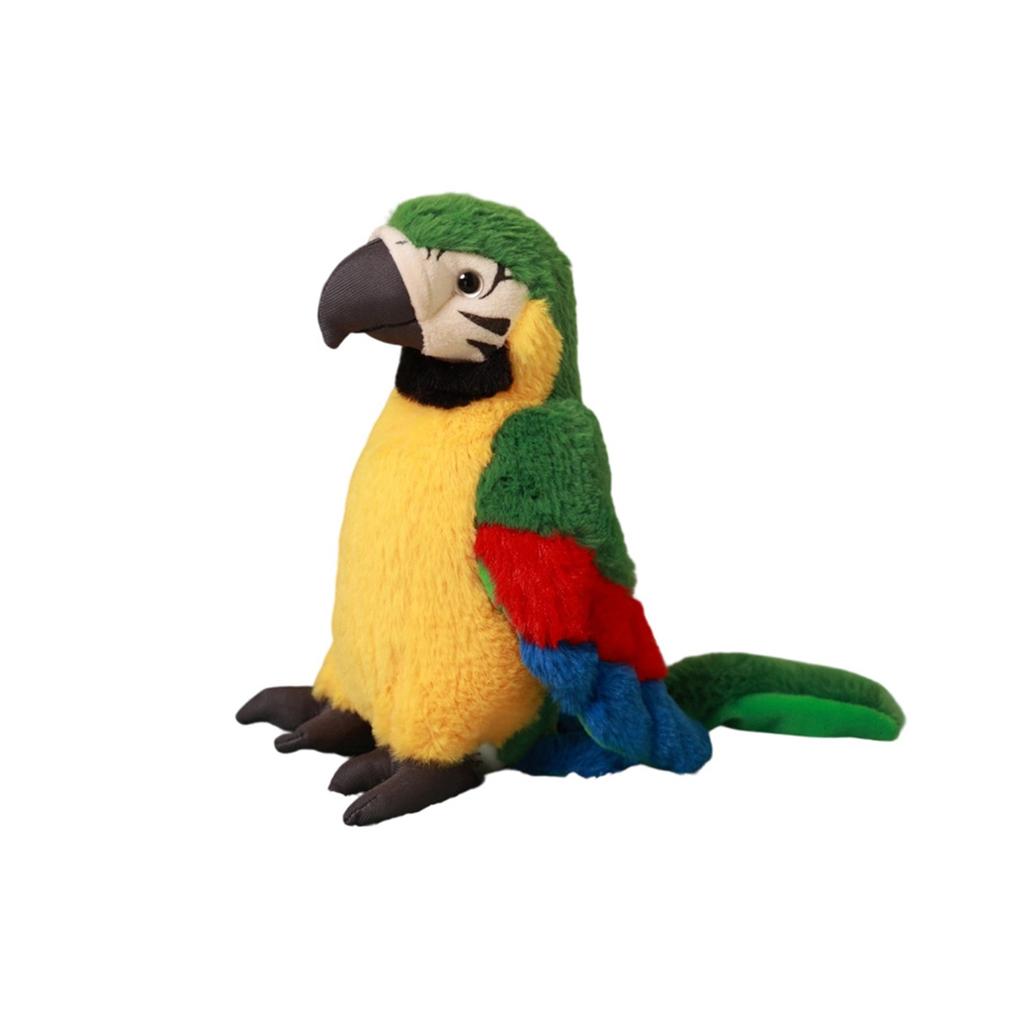 Simulated Parrot Plush Toy Children's Birthday Gift Cloth Doll