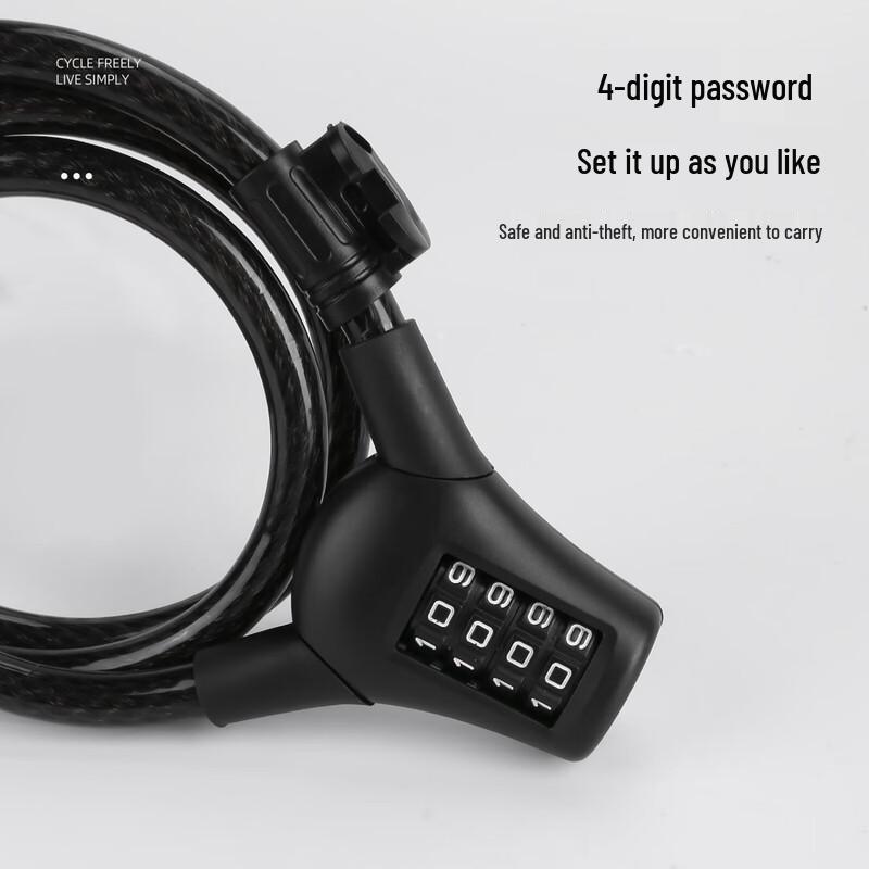 Lishi Bicycle Password Anti-theft Chain Lock