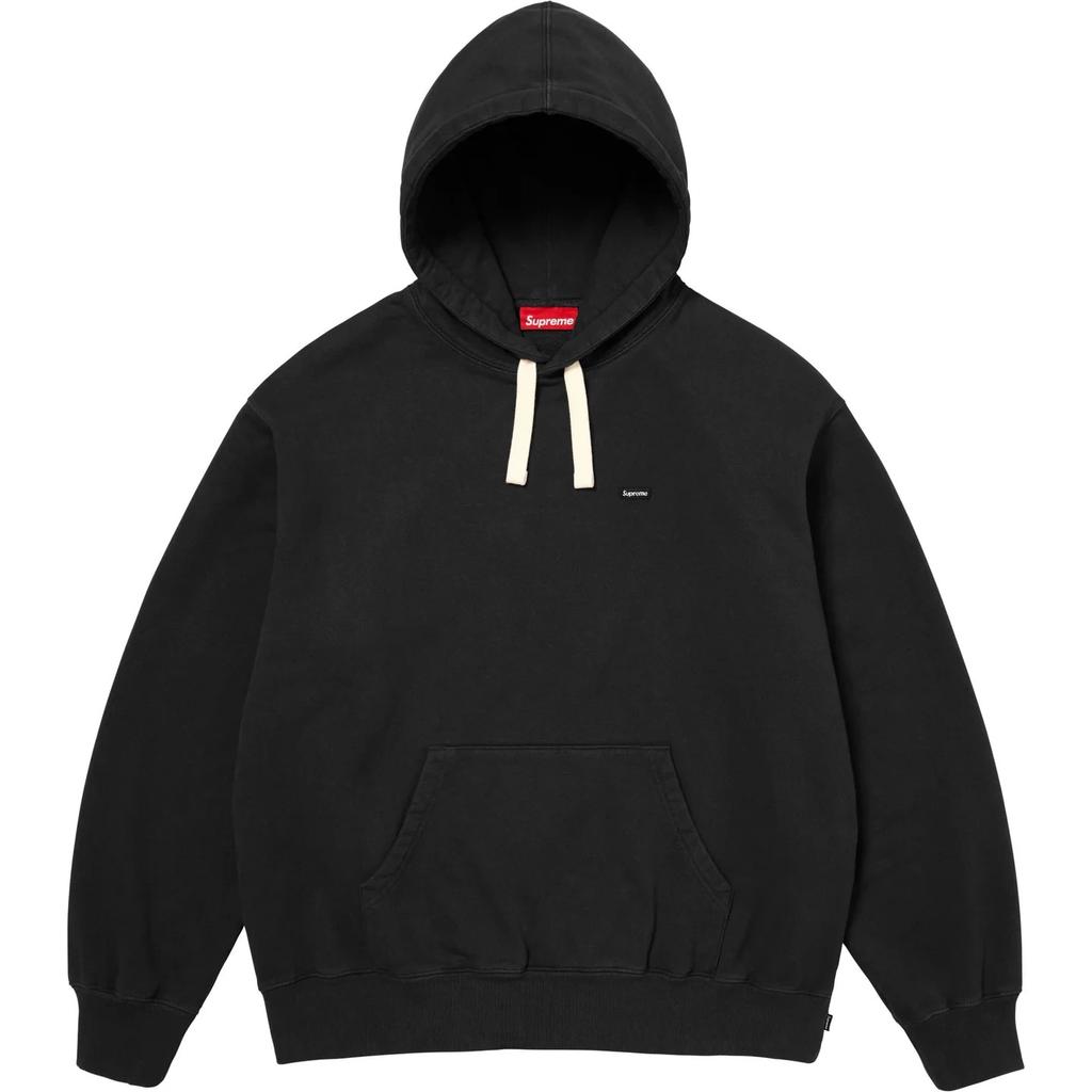 Supreme Small Box Drawcord Hooded Sweatshirt (26SS) Black