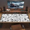 Boyfriend Moments Large Size Mouse Pad Large Gaming Table Cushion Nonslip Laptop Tablet Big Mousepad Xxl Mat Mini Pc Playmat With Lock Edge
