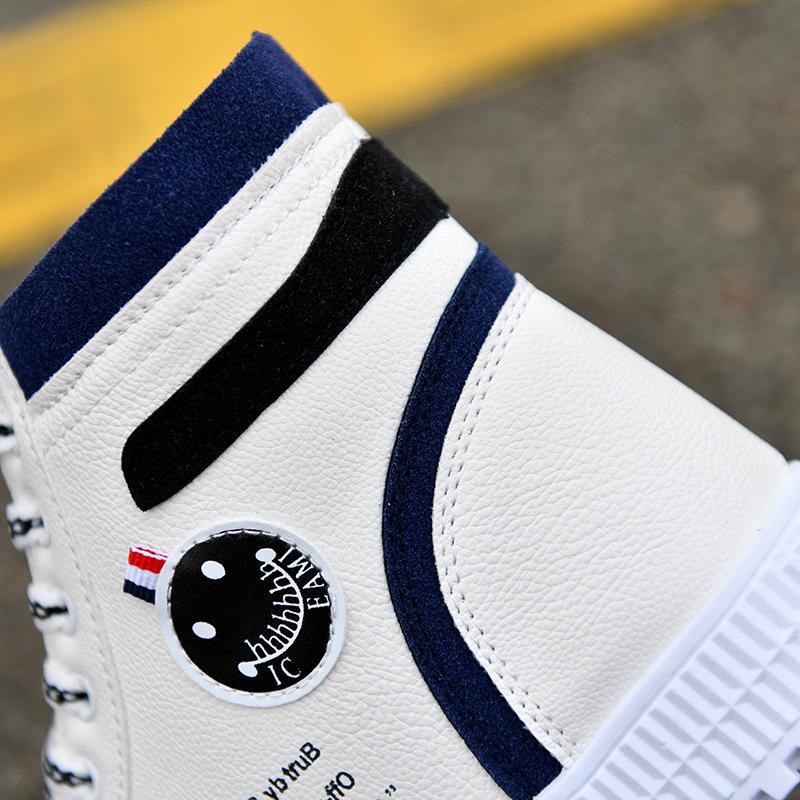 Fashion High Top Man Sport Shoes Fashion Boys Sneakers Students Running Shoes Non-slip Wear-Resistant Sneakers Men Trend Casual Shoes