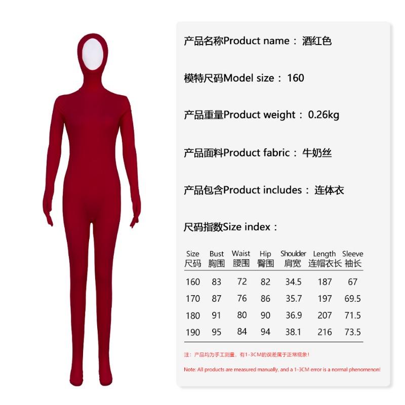 Horké zboží punčocháče 5 všeobjímající netěsné body jednobarevné oblečení odhalující oblečení pro pódiová vystoupení