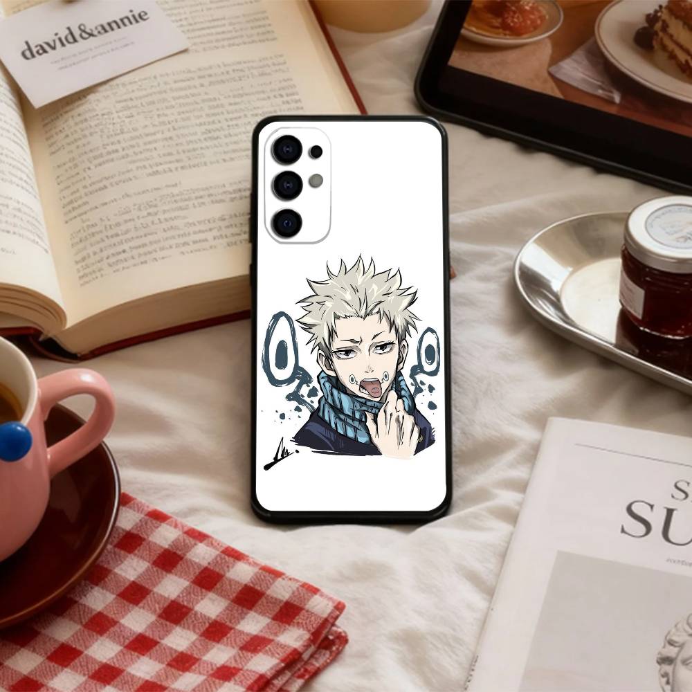 

Крутий аніме-чохол T-Toge I-Inumaki для телефону Samsung S 25,24,23,22,30,21,10,9,Ultra,Plus,Lite,FE,4,5 G, м який, чорний Samsung S24