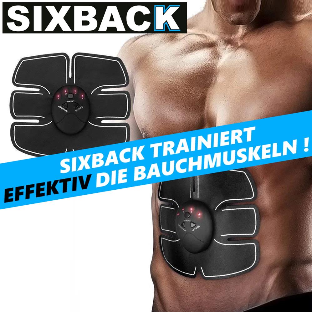 Aparat de antrenament electric pentru mușchii abdominali SIXBACK Sixpack EMS, stimulator, aparat de antrenament