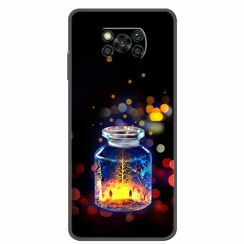 For Poco X3 Pro X3 NFC Case Fashion Soft TPU Silicone Back Cover For Xiaomi Poco X3 NFC Case Shockproof Coque PocoX3 X 3 X3Pro