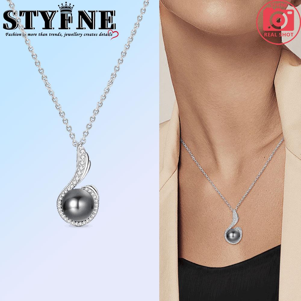 Authentic Original Copper Metal Shining Golden Stone Pink Lotus Pearl Pendant Bead Component Women's Necklace Elegant Anniversary Birthday Perfect