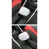 ABS Automobile shift handball decorative patch for Peugeot 2008 2014 - 2019 Hand Brake Decoration Trim Sticker Accessories