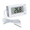 Embedded Digital Oven Thermometer with Probe High Temp -11°C-111°C Wide Range Alarm for Greenhouse/Oven/BBQ Food Cooking