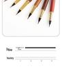 Xiulibee Soft Brush Pen - Refillable Wolf Hair Brush for Calligraphy and Art