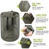 1pc Tactical Foldable Waist Bag Dump Pouch Outdoor Sports Camping Hiking Storage Bag Mini Mesh Bag EDC Utility Hunting Bag