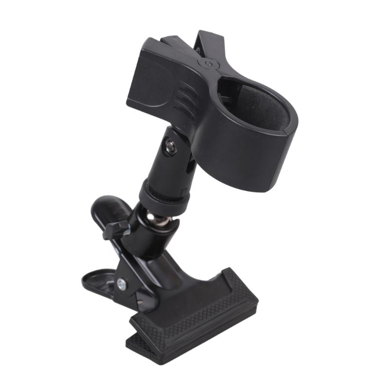 

Adjustable 360 Degree Rotating Hair Dryer Holder Adjustable Blow Dryer Stand Metal Base Holder for Bathroom Salon 1