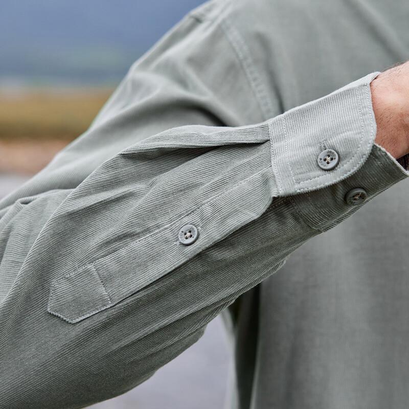 Jeep Men's Pure Cotton Long-Sleeve Shirt