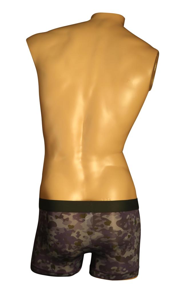 Grave Vault Love Camouflage Short Boxer Purple Men's Briefs,