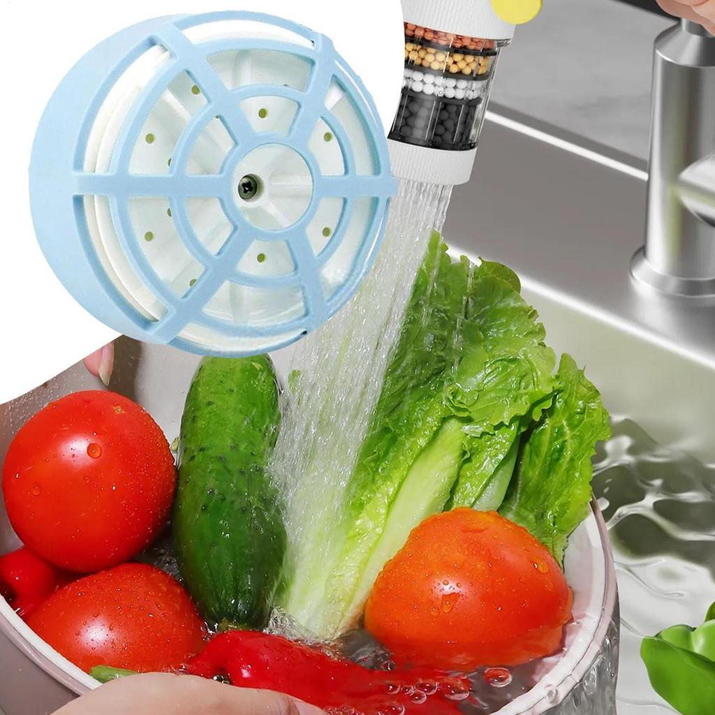 Fruit And Vegetable Washer Fruit Purifier Cleaning Machine Healthy Eating Salad Making Waterproof Tool For Camping Dorm Travel