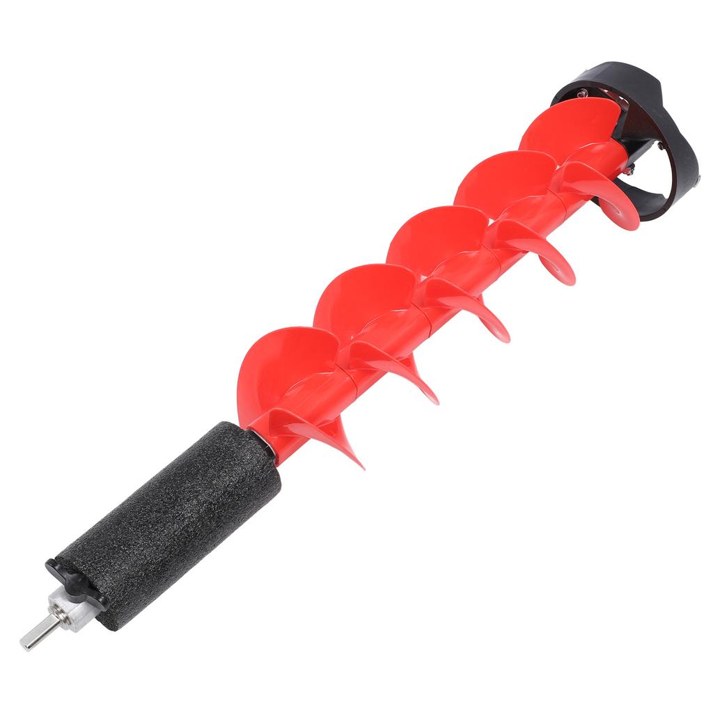 Ice Auger 8in Diameter 28in Length Electric Ice Auger Drill Bit with Floating Device for Deep Waters